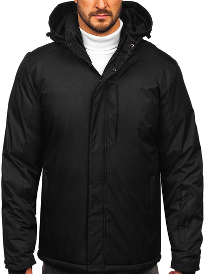 Chaqueta de invierno para hombre negro Bolf 91M9906