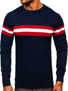 Jersey para hombre azul oscuro Bolf H2113