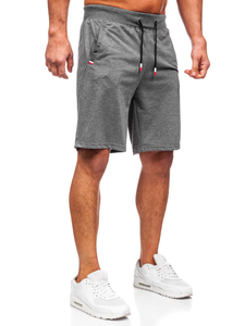 Pantalones cortos para hombre Grafito Bolf 8K1502