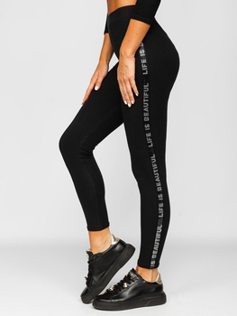 Leggings para mujer color negro Bolf W7106