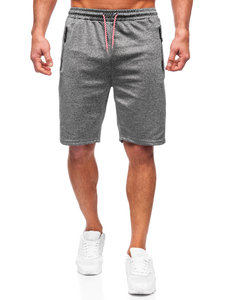 Pantalón corto de chándal para hombre grafito Bolf 8K200