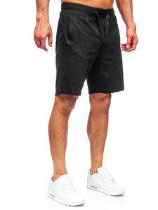 Pantalón corto deportivo para hombre color negro Denley K10003