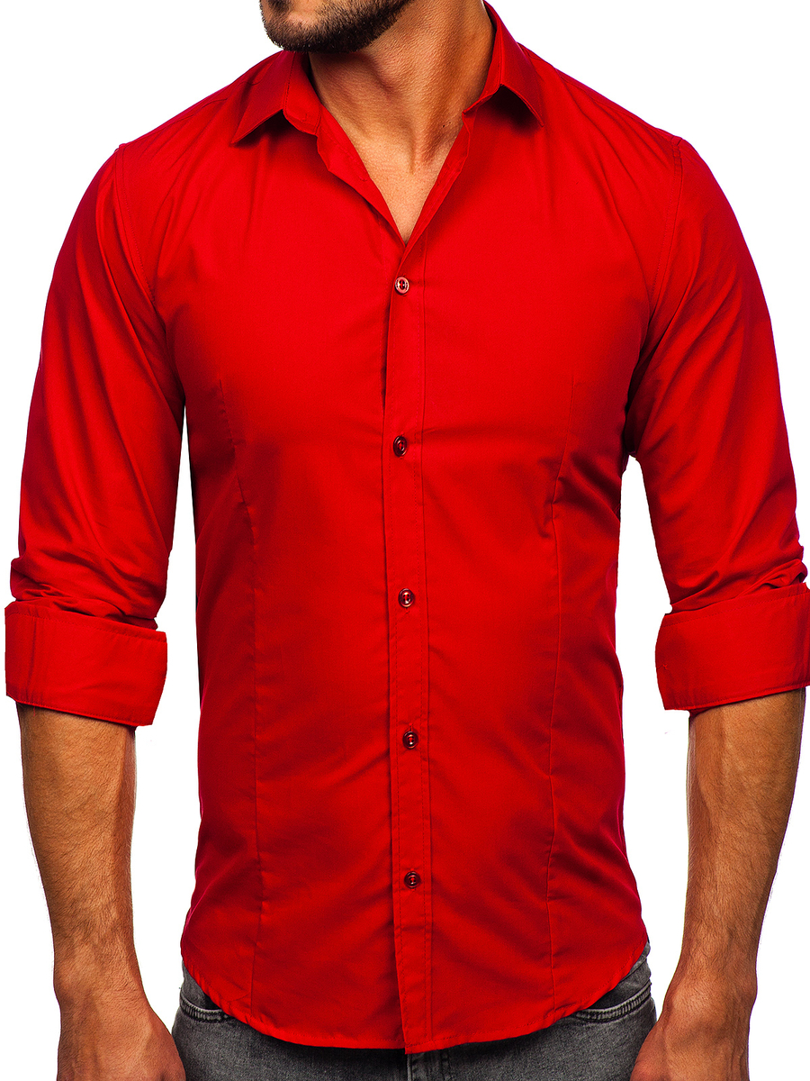 Outfit Playera Polo Roja Combinar Playera Roja Hombre Camisa
