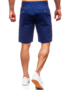Pantalón corto para hombre color azul Bolf 1140