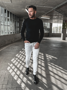 Jersey para hombre negro Bolf MMB602