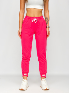 Pantalón de chándal para mujer fucsia Bolf VE13