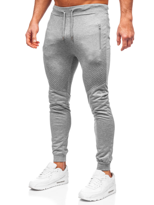 Pantalón jogger para hombre gris Bolf HW2351