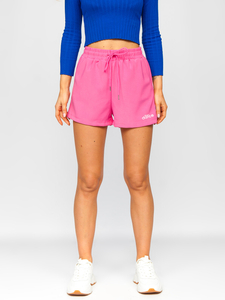 Pantalón corto de chándal para mujer rosa Bolf HA22
