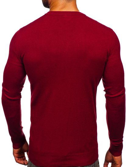 Cárdigan abierto para hombre burdeos Bolf MM6006