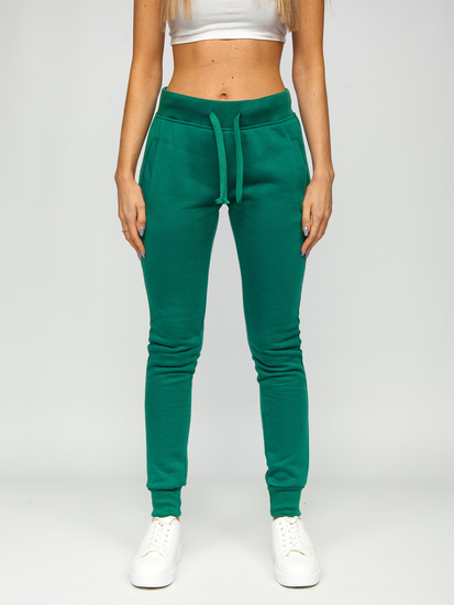 Pantalón de chándal para mujer verde Bolf CK-01