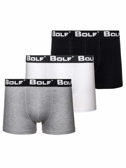 Bóxer para hombre multicolor-1 Bolf 0953-3P 3 PACK