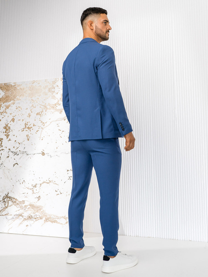 Traje casual para hombre azul Bolf 21