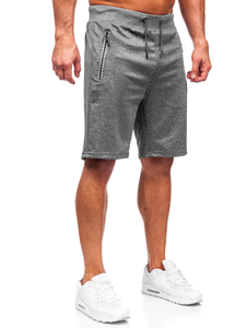 Pantalón corto de chándal para hombre grafito Bolf 8K297