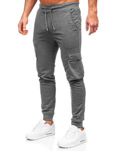 Pantalón jogger de combate para hombre grafito Bolf HW2357