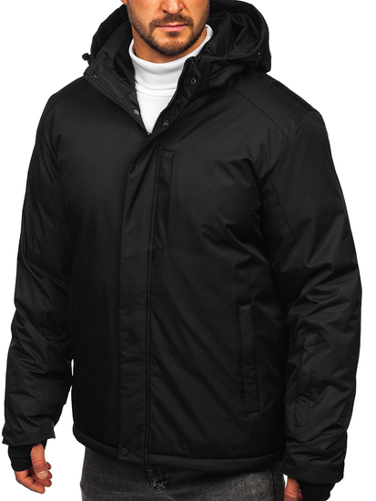 Chaqueta de invierno para hombre negro Bolf 91M9906