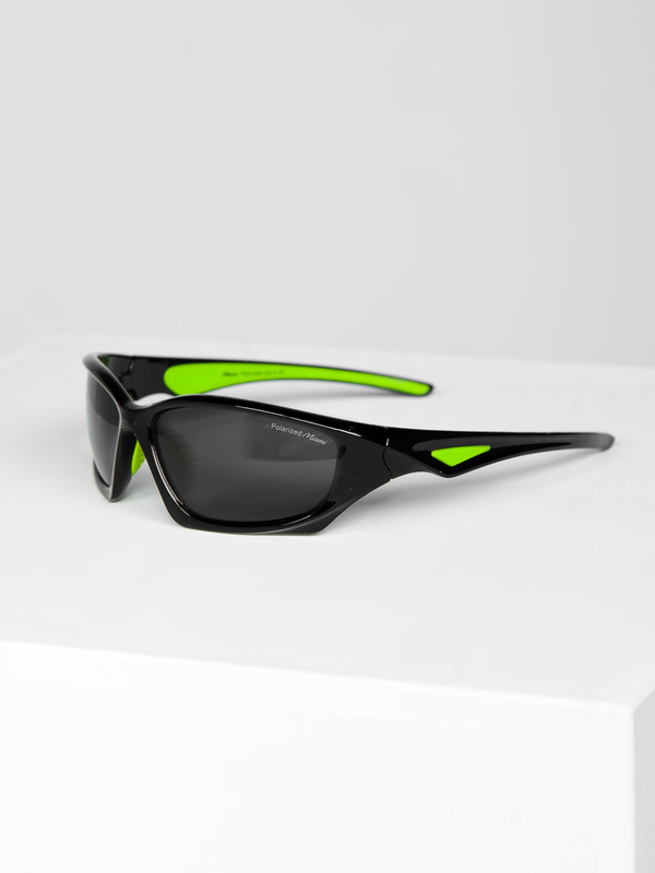Gafas de sol ngero y verde Bolf MIAMI4