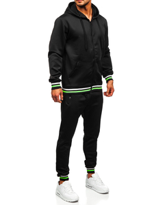 Chándal para hombre color negro Denley C10255