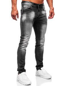 Pantalón vaquero slim fit para hombre negro Bolf MP0001N