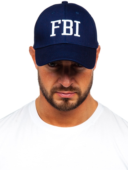 Gorra con visera azul oscuro Bolf CZ05