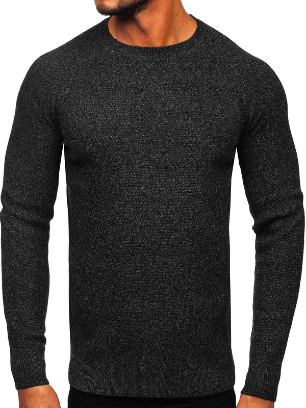 Suéter negro para hombre Bolf H1810