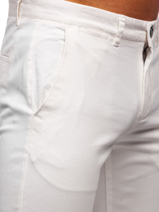 Pantalón chino para hombre blanco Bolf 1143