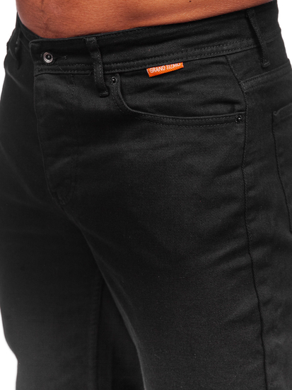 Pantalón de tela para hombre negro Bolf GT