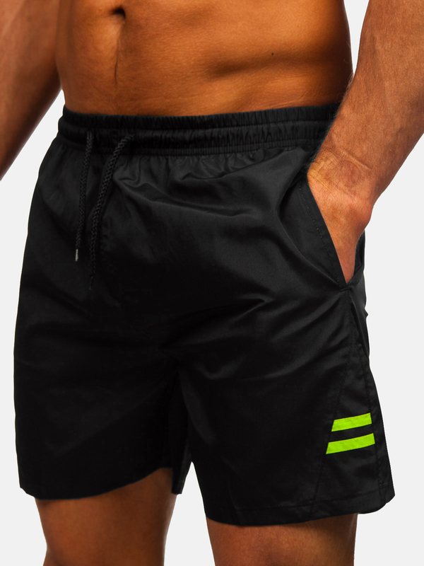 Hombre Bañador Negro Bolf QD29