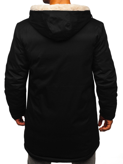 Parka de invierno para hombre negro Bolf 5M3132