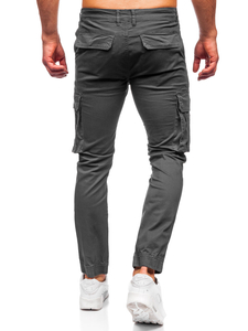 Pantalón jogger cargo para hombre grafito Bolf MP0202GS