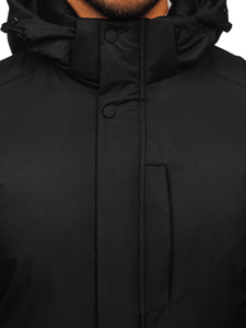 Chaqueta de invierno para hombre negro Bolf 91M9906