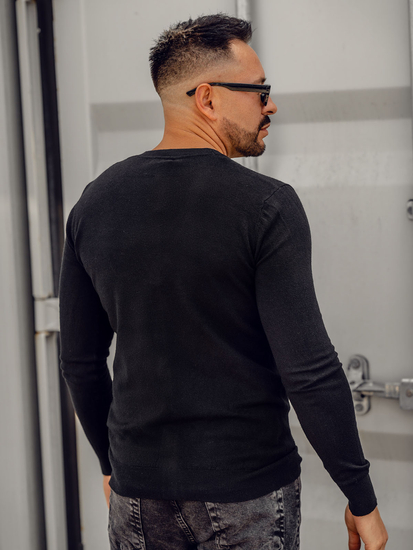 Cárdigan para hombre Negro Bolf YY06A