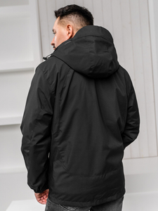 Chaqueta deportiva de invierno para hombre negro Bolf 5M3263A1
