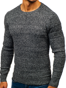 Suéter gris para hombre Bolf H1805