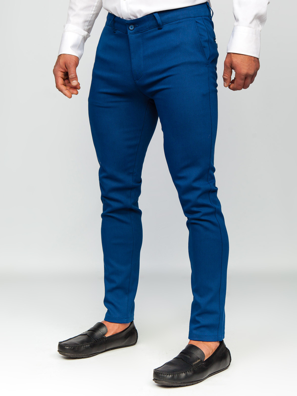 Pantalón chino para hombre indigo Bolf 5000-3