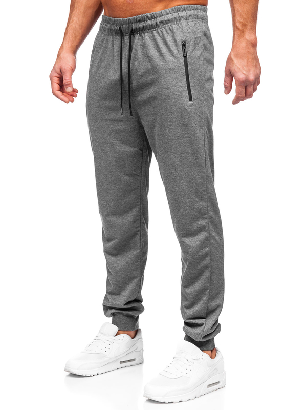 Pantalón jogger de chándal para hombre antracita Bolf JX6105