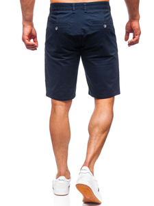 Pantalón corto para hombre color azul oscuro Bolf 1140