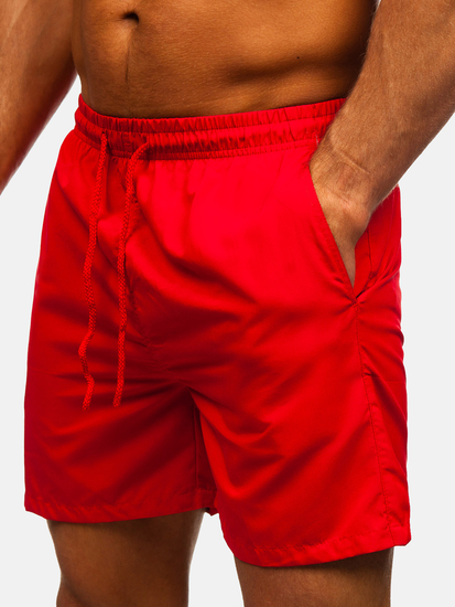Hombre Bañador Rojo Bolf QD32