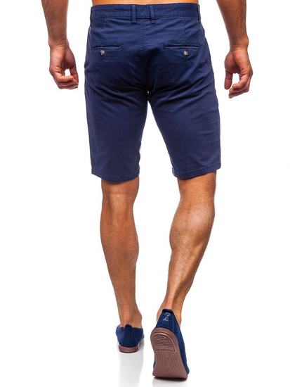 Pantalón corto para hombre color azul oscuro Bolf 1142