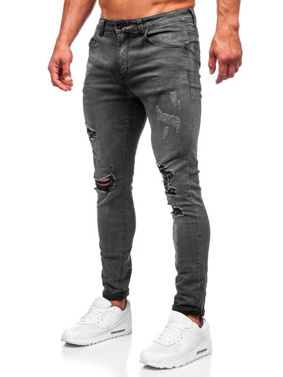 Pantalón vaquero slim fit para hombre azul oscuro Bolf KS2081A