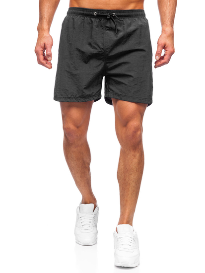 Shorts de baño para hombre color negro Denley YW07003