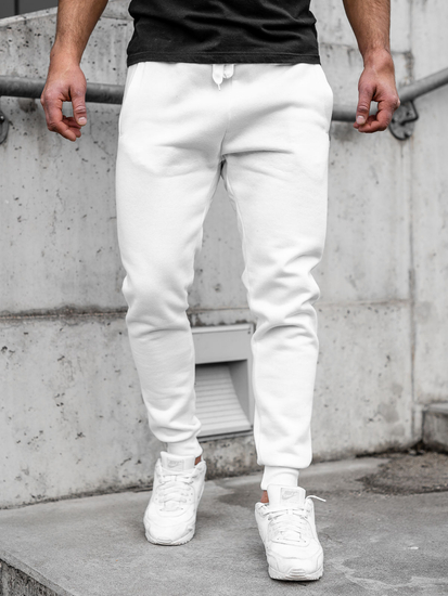 Pantalón jogger para hombre blanco Bolf CK01