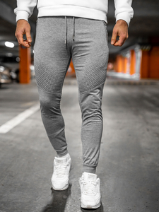 Pantalón jogger para hombre gris Bolf HW2351