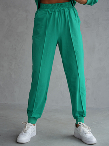 Conjunto de chándal de dos piezas para mujer color verde Bolf 82162