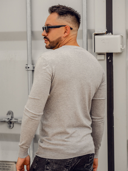 Cárdigan para hombre Gris Bolf YY06A