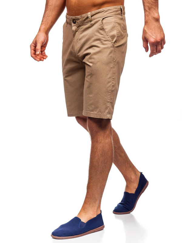 Pantalón corto para hombre color beige Bolf 1140