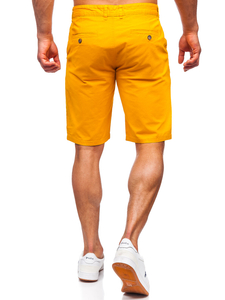 Pantalón corto para hombre color amarillo Bolf 1140