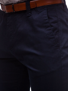 Pantalón chino para hombre azul oscuro Bolf KA6807-11