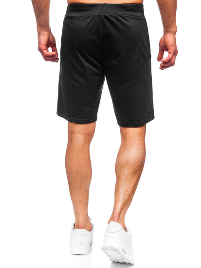 Pantalón corto deportivo para hombre color negro Denley K10003