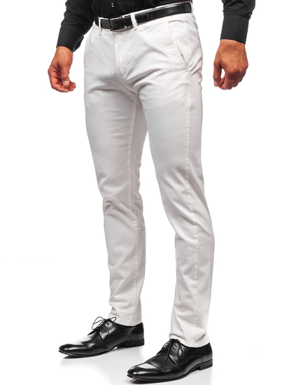 Pantalón chino para hombre blanco Bolf 1143