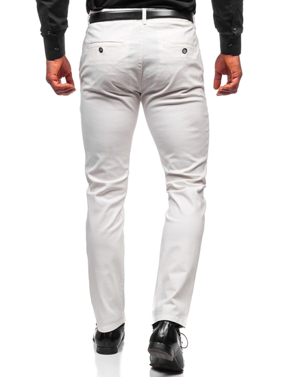 Pantalón chino para hombre blanco Bolf 1143